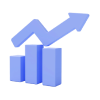 Upward chart icon