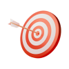 Arrow target icon